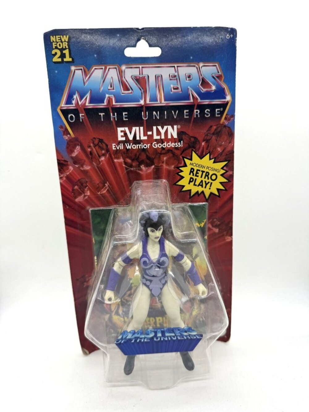 Masters Of The Universe Origins Evil-Lyn Action Figure Retro Play New For 21